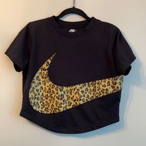 Nike Leopard Crop Top